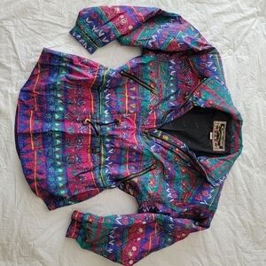 𝅺vintage Ossi Women Skiwear Jacket